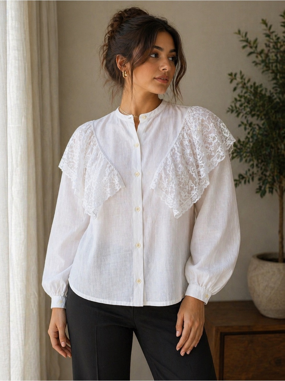 Vintage Victorian White Shirt